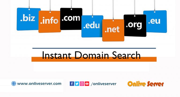 Learn Simple Way for Instant Domain Search from Onlive Server