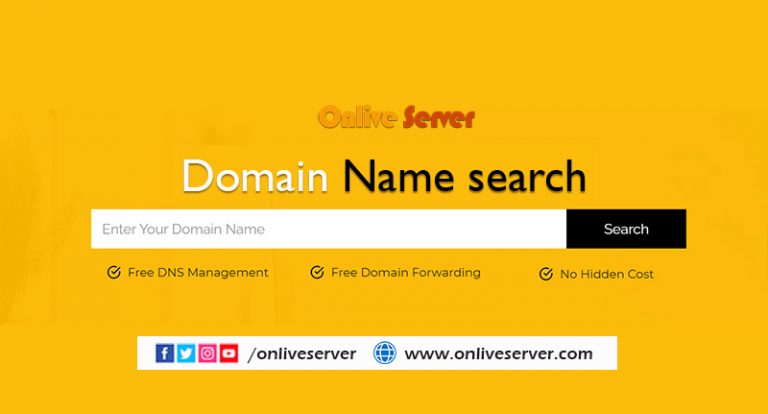 Effective Ways To Find Domain Name Search by Onlive Server