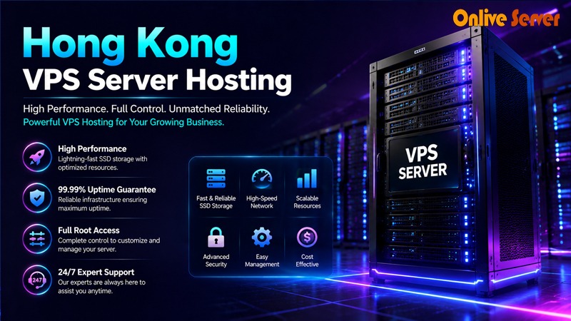 OnliveServer Announces a Dramatic Hong Kong VPS Server Hosting